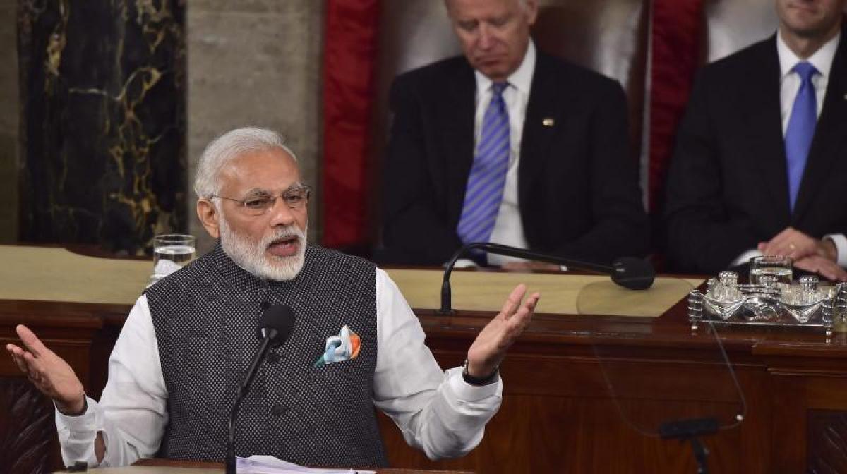 In US, Modi hits out at Pak, says terror ‘incubated’ in India’s neighbourhood